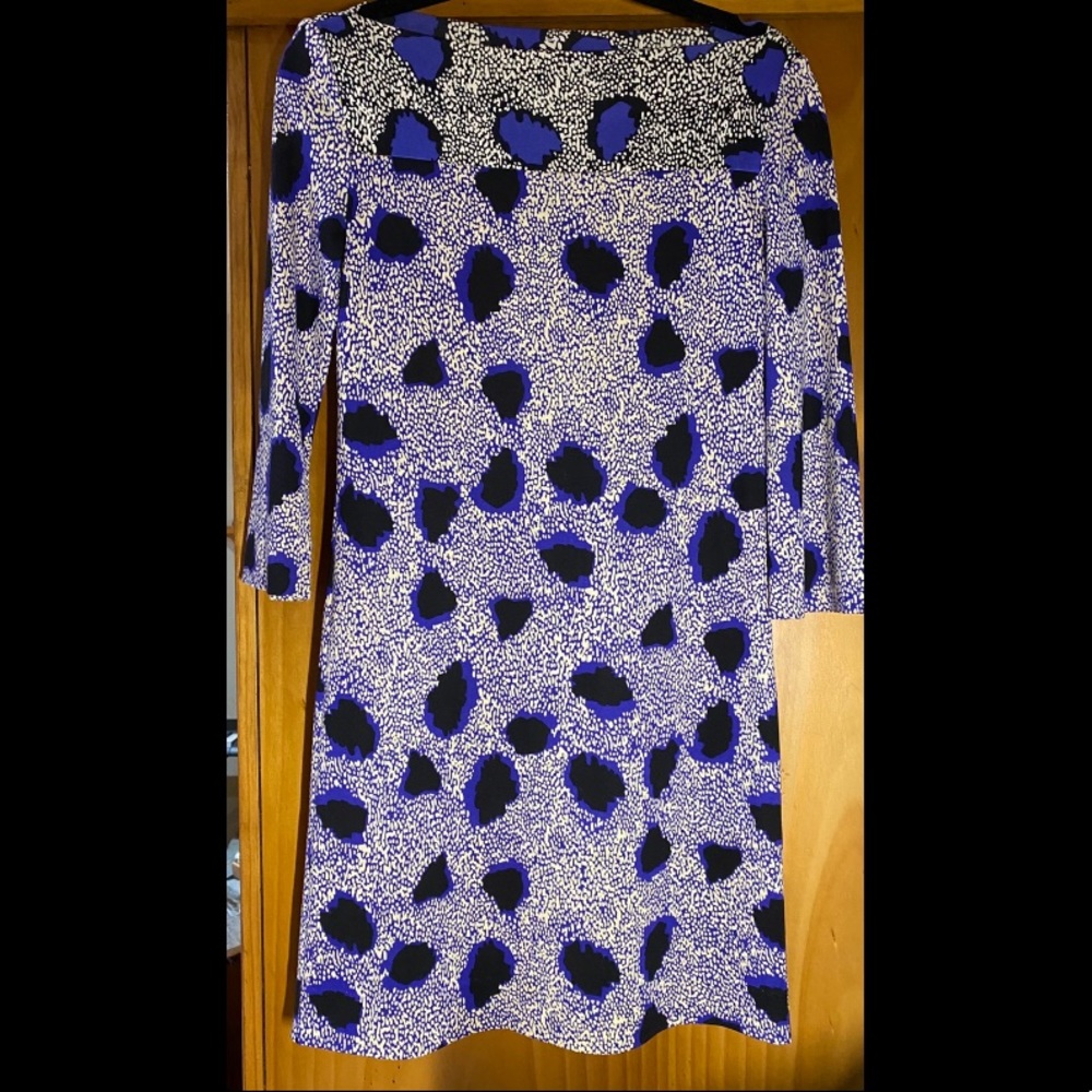Diane von Furstenburg Animal Print Dress